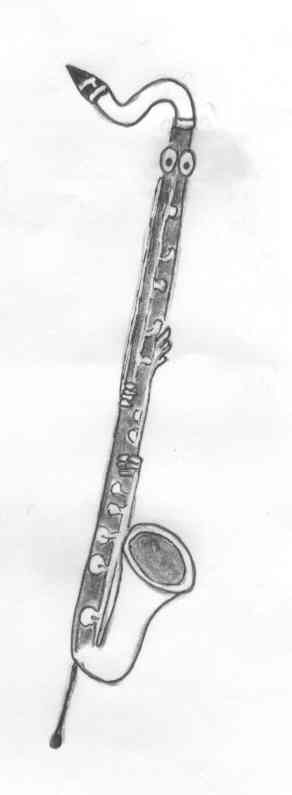Picture of bass clarinet